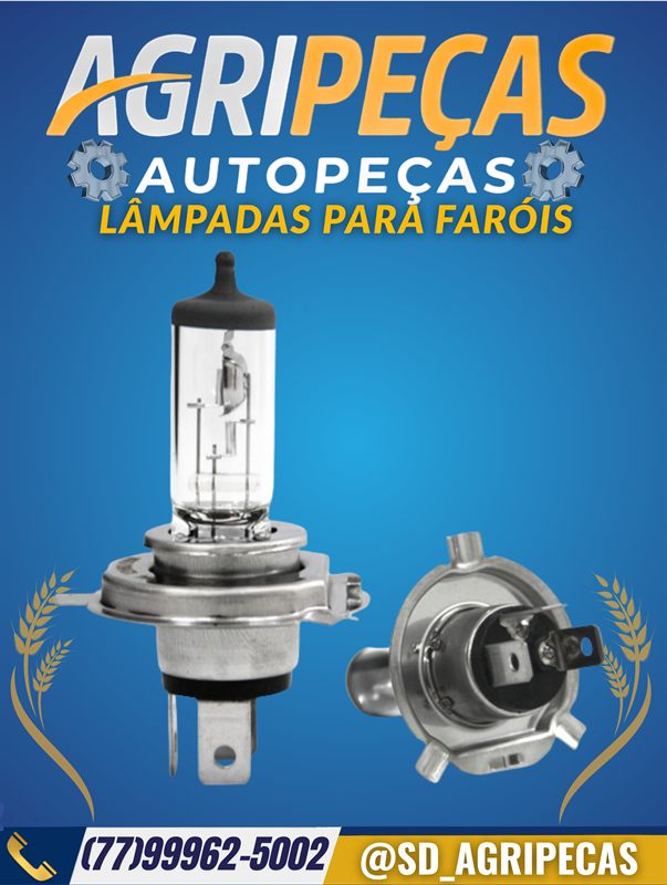 LÂMPADAS PARA FARÓIS